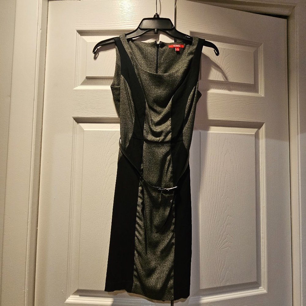 XOXO Black & Gray Dress